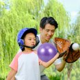 thumbnail image 2 of HEALEEP 4Pcs Baseball Training Assistance Purple PVC Connection Sports Ball For Athletes, 2 of 8