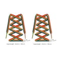 thumbnail image 2 of unbranded 2 Pares De Cordones Arcoíris Para Zapatillas Deportivas Con Material De, 2 of 8
