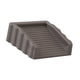 thumbnail image 2 of Tope de puerta Tope de puerta Tope de puerta Ligero para piso Pared Alfombra Goma Fácil 1 pieza gris, 2 of 9