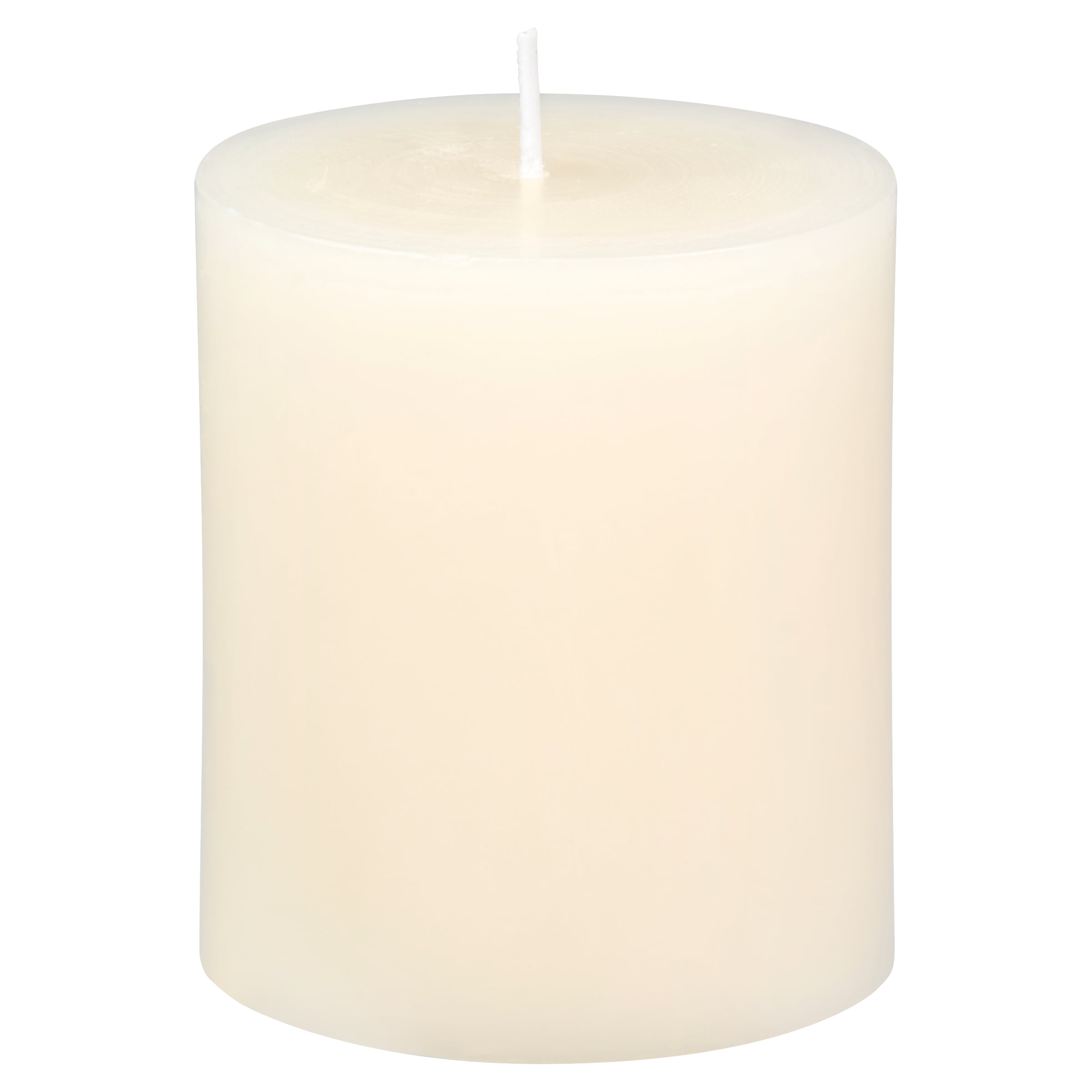 Mainstays Unscented Pillar Candle, 2.5 x 2.8 inches, Ivory