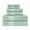 Dusty Aqua, variant on 100% Turkish Long Staple Cotton 6-Piece Towel Set, 2 Face, 2 Hand, and 2 Bath Dusty Aqua