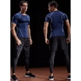 thumbnail image 4 of Camiseta de compresión 2025 para hombre, ropa deportiva de verano, camiseta para correr, camisetas deportivas elásticas de secado rápido, camisetas atléticas para entrenamiento en gimnasio para hombre, 4 of 5