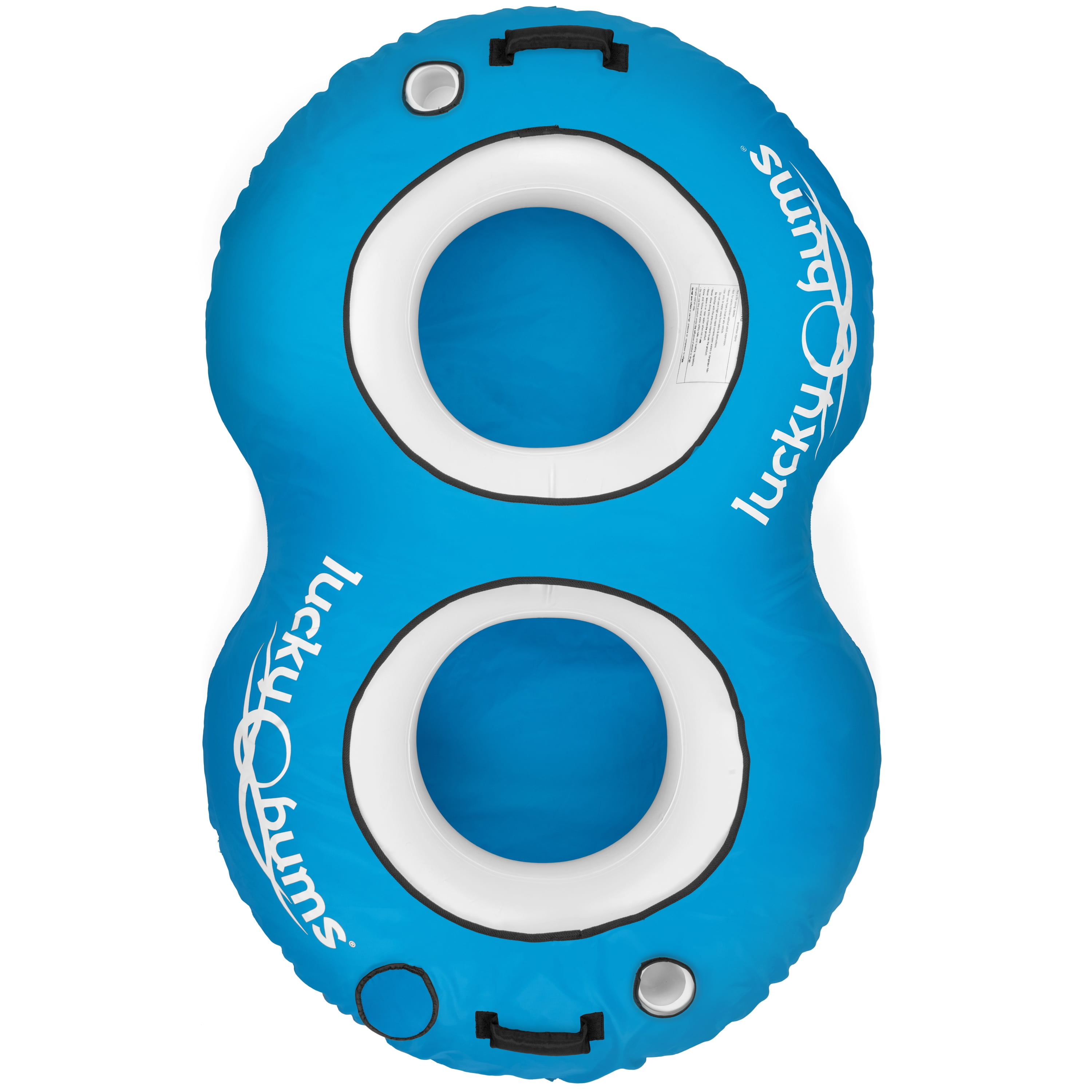 Lucky Bums Catchin' Rays Heavy Duty Two-Person River ...