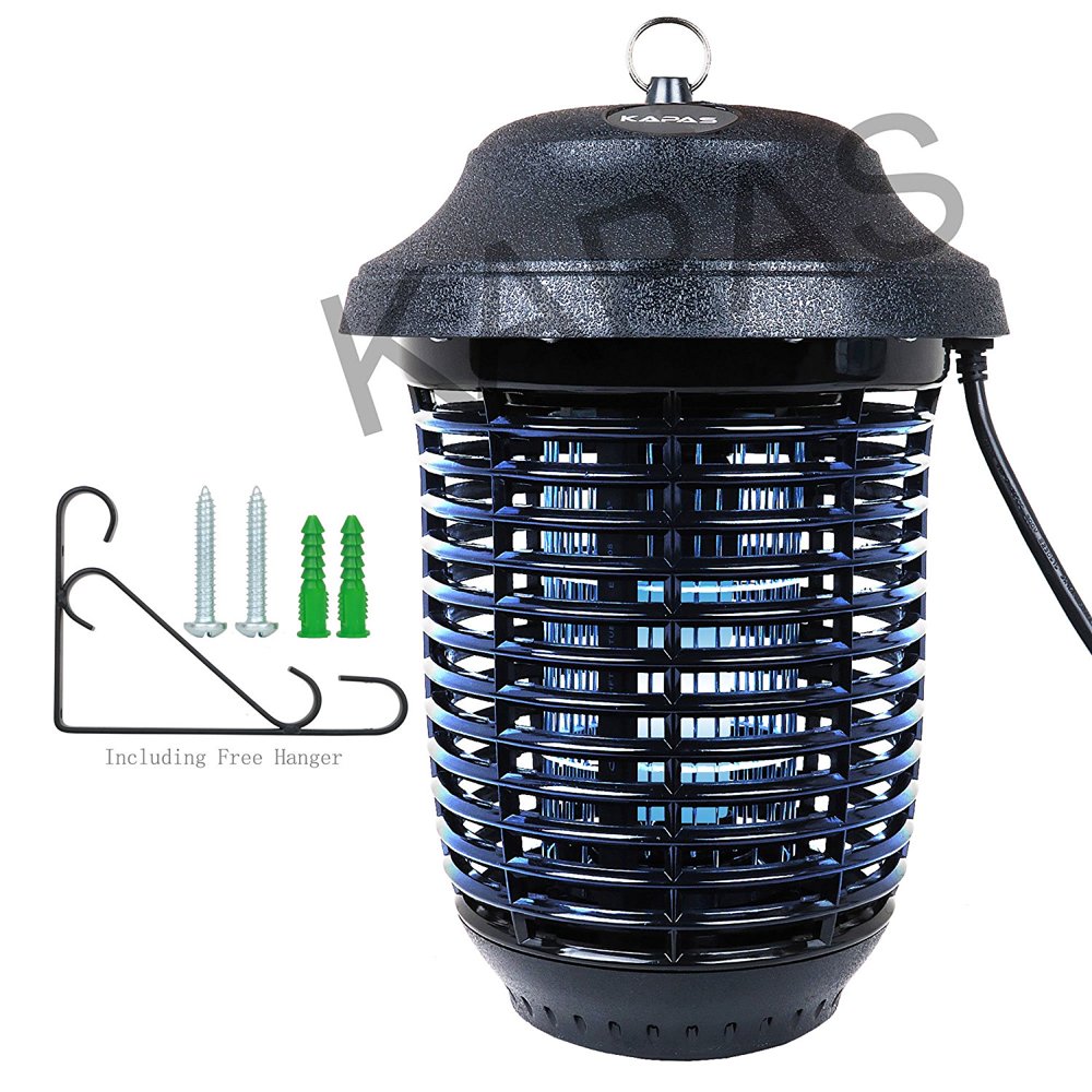 Outdoor Electric Insect Zapper with Hanger, Kapas 40W Outdoor Bug