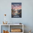 thumbnail image 4 of Motivational Poster Patagonia Zen Inspirational Quote Let Go, Be Present Meditation Yoga Wall Art for Bedroom Living Room Office Canvas Poster, 4 of 8