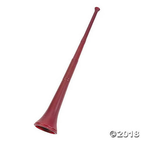 - Vuvuzela Stadium Horns - Burgundy - Solid Color Party Supplies & Noisemakers by Fun Express