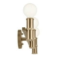 thumbnail image 2 of Torche 3-Light Bathroom Vanity Light in Champagne Bronze, 2 of 6
