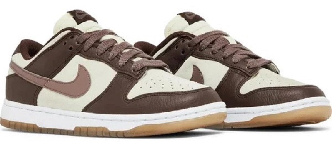 Women's Nike Dunk Low Coconut Milk/Plum Eclipse (FJ4734 100) - 10