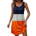 thumbnail image 5 of Blmnix Work Dresses Dresses for Women 2026 Tank Dress Bodycon Under Dresses Crew Neck Sleeveless Mini Antimicrobial Protection Womens Dresses Spring,S, 5 of 7