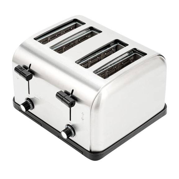 Restaurantware-Hi Tek 4-Slice Toaster, 1 Variable Browning Control Bread Toaster - 1.5-Inch Wide Slots, 120V, Stainless Steel Bagel Toaster, 1800W, 225 Slices Per Hour