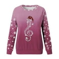 thumbnail image 4 of MIASHUI Chandail Décontracté pour Filles, Durable, Léger, Confortable pour Toutes les Saisons, Rose, 13-14 Ans, 4 of 4