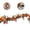 MulticolorA, variant on Virelaxpo Halloween Thanksgiving Garland Vine with Maple Leaves Pumpkins for Doorway Mantel Decor 74.8 Inches