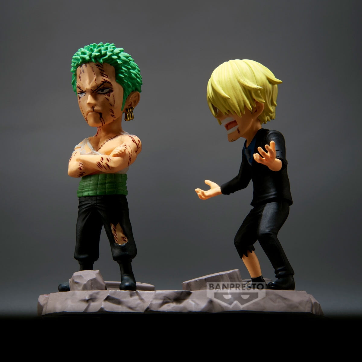 Banpresto - One Piece - World Collectable Figure: Log Stories - Roronoa Zoro & Sanji "...NOTHING...AT ALL!!!!"