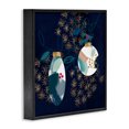thumbnail image 3 of Stupell Industries Bohemian Blue Patterned Ornaments Black Framed Giclee Art, 12 x 12, by Jennifer Paxton Parker, 3 of 8
