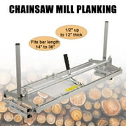 Portable Chainsaw Mill Planking Milling Bar 14" to 48" Log Cutting Sawmill