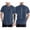 Navy, variant on Christian Shirts for Men Summer Short Sleeve Lightweight Casual Crewneck Bible Verse Graphic Tee Shirt