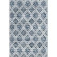 thumbnail image 2 of Unique Loom Kamala Washable Collection Area Rug - Modern Trellis (5' 3" x 8' Rectangle Ivory/Navy Blue), 2 of 8