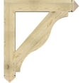 thumbnail image 3 of Ekena Millwork 6"W x 40"D x 44"H Funston Arts & Crafts Rough Sawn Bracket, Douglas Fir, 3 of 4