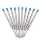 thumbnail image 3 of Recarga de Bolígrafo de 10 piezas Sunnimix azul para oficina, 3 of 6