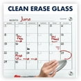 thumbnail image 5 of Quartet Mfg. Infinity Magnetic Glass Calendar Board, 24 X 18, 5 of 10