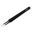 thumbnail image 1 of 1/10/20 Eyelash Tweezer Stainless Precision Clip Tip Facial Hair, 1 of 4