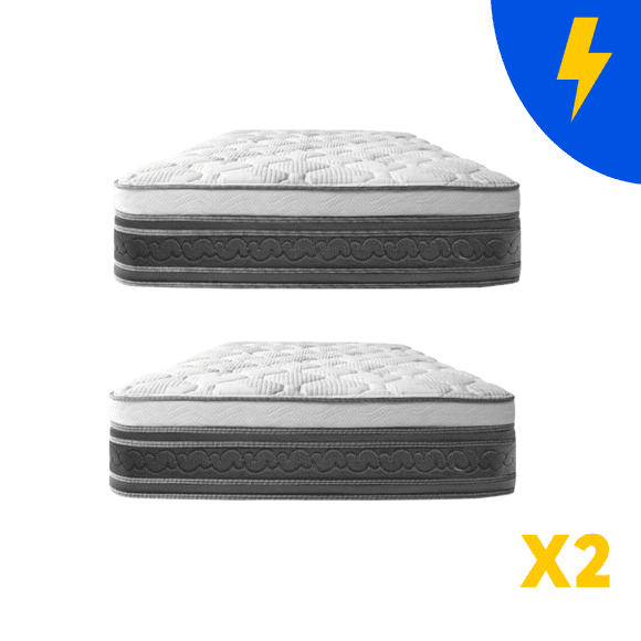 Colchon Individual Restonic Confort Ortopédico Anti-Estrés 2 Piezas