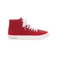thumbnail image 2 of SUN STONE Mens Red Cushioned Jett Round Toe Platform Lace-Up Sneakers Shoes 7 M, 2 of 4
