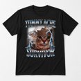 thumbnail image 3 of Tummy Ache Survivor Funny Cat Graphic T-Shirt, Unisex Classic Fit, 3 of 9
