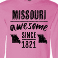thumbnail image 4 of Inktastic Missouri Awesome Since 1821 Long Sleeve T-Shirt, 4 of 5