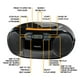 thumbnail image 3 of Reproductor de CD portátil Philips Boombox - Reproductor de MP3 portátil y reproductor de cintas de casete, sistema de sonido estéreo compacto Boom Box con refuerzo dinámico de graves, lleve su música, 3 of 5