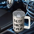 thumbnail image 4 of Signature Uncle Gift - 40 Oz Tumbler from Niece Nephew, Stainless Steel Insulated with Straw, Birthday Father's Day Christmas Present, 4 of 5