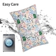 thumbnail image 5 of Rateoe Back To School Pattern Decorative Pillow Case,Throw Pillow Covers,Plush Pillow Cover,Soft Pillow Case,Velvet Pillow Case-14"x20", 5 of 5