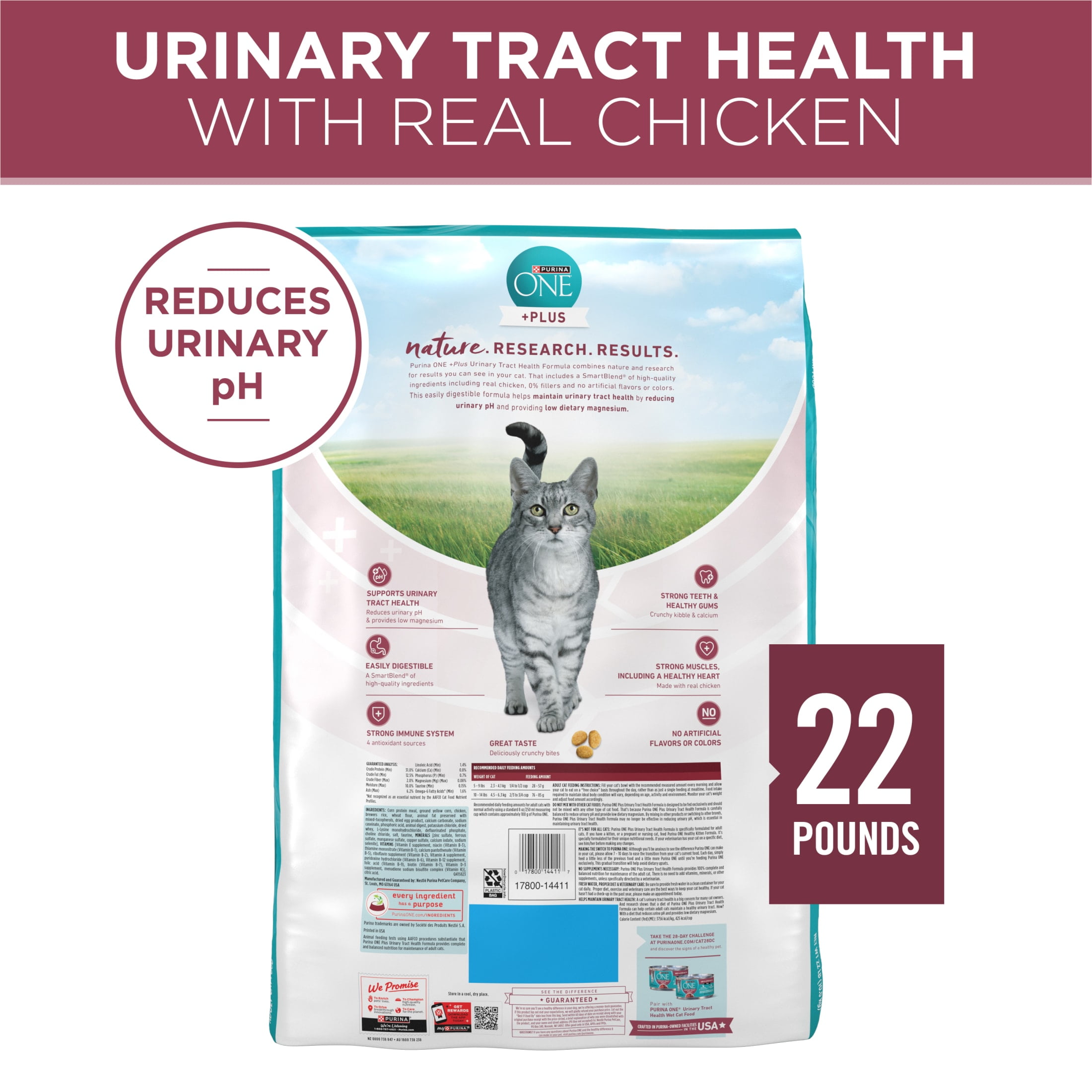 Purina ONE High Protein Cat Food, Urinary Tract Algeria Ubuy