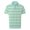 Green, variant on Telankuip Mens Classic Polo Shirts Trendy Color Block Striped Casual Workout Tops Button up V-Neck Short Sleeve Muscle Fitted Comfortable Tee for Work and Outdoor Activities 22-Mint Green XL