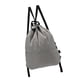 thumbnail image 4 of Mochila con cordón, impermeable, para deportes, gimnasio, bolsa de cuerda para hombres, mujeres y Gris 40x45cm Jinwen mochilas de cuerdas, 4 of 7