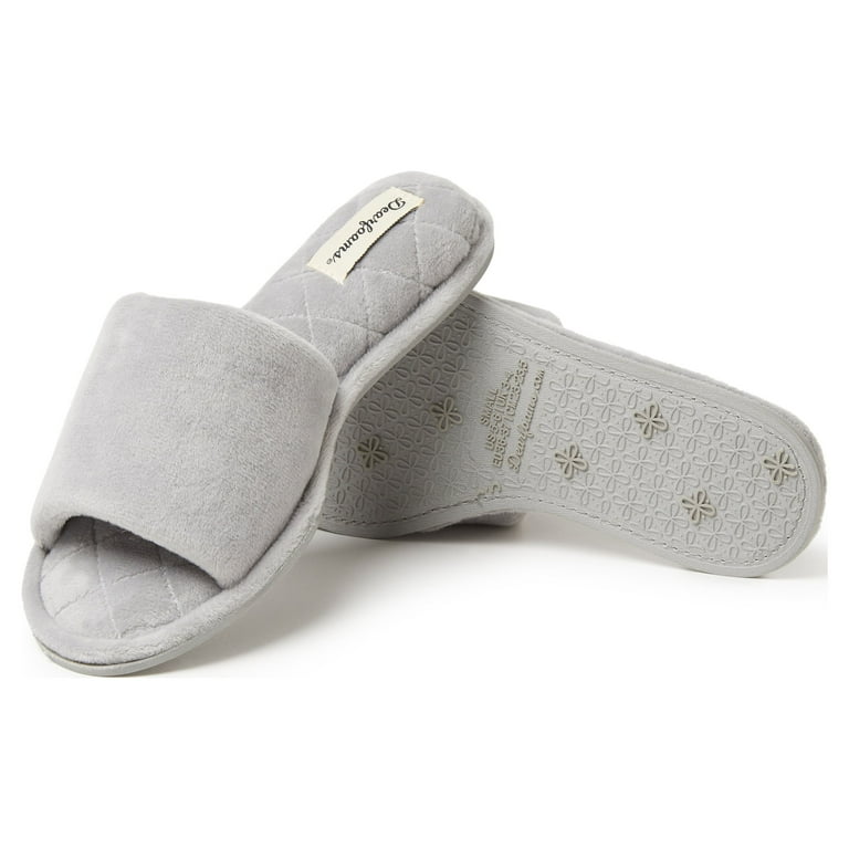 Mickey Dearfoam Womens Slippers Dearfoam Open Toe Slippers