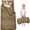 Brown and Black, variant on Black and Tan Leopard Print Toddler Nap Mats for Kids Preschool,Sleeping Mat Bag or Kids,Toddler Sleeping Bag,Toddler Nap Mat or Daycare