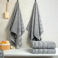 thumbnail image 2 of American Soft Linen 4-Piece Luxury Turkish Bath Towel Set, 2 of 9
