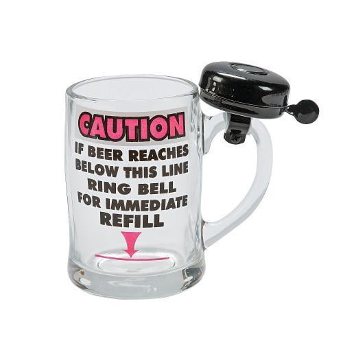 IN-13669696 Caution Beer Mug with Bell 1 Piece(s) by
