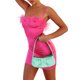 thumbnail image 3 of Txlixc Vestido de zapatillas de verano para mujeres, vestido compacto sin mangas de color sólido Txlixc  moda, 3 of 7