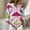 Purple, variant on Hawaiian Shirts for Women Button Down Long Sleeve Floral Print Blouses Casual Summer Tops