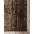 thumbnail image 3 of Unique Loom Del Mar Collection Contemporary Transitional Runner Rug, 2 Feet 7 Inch x 10 Feet, Brown/Light Brown, 3 of 4
