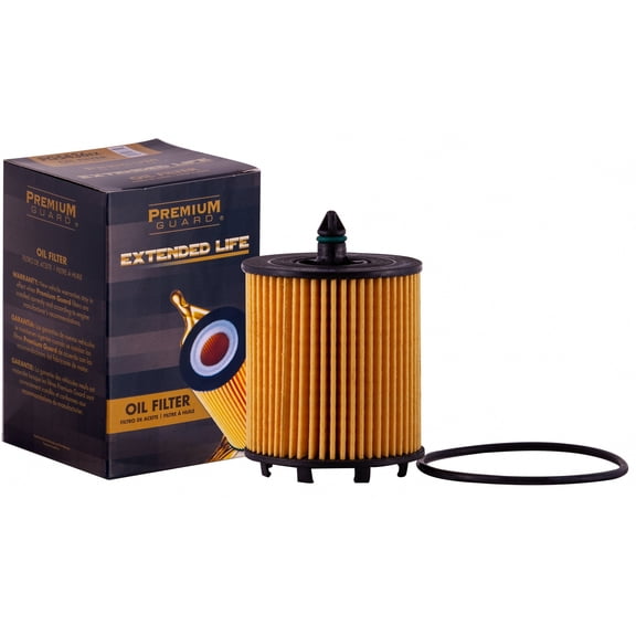 Premium Guard Extended Life Oil Filter up to 10k Miles PG5436EX | Fits 2010-2017 Chevrolet Equinox, 2008-2014 Malibu, 2010-2017 GMC Terrain