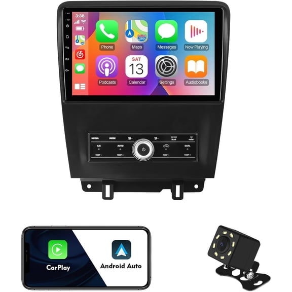 10.1" For Ford Mustang 2010-2014 Android Car Radio Stereo Carplay GPS Navi   Cam
