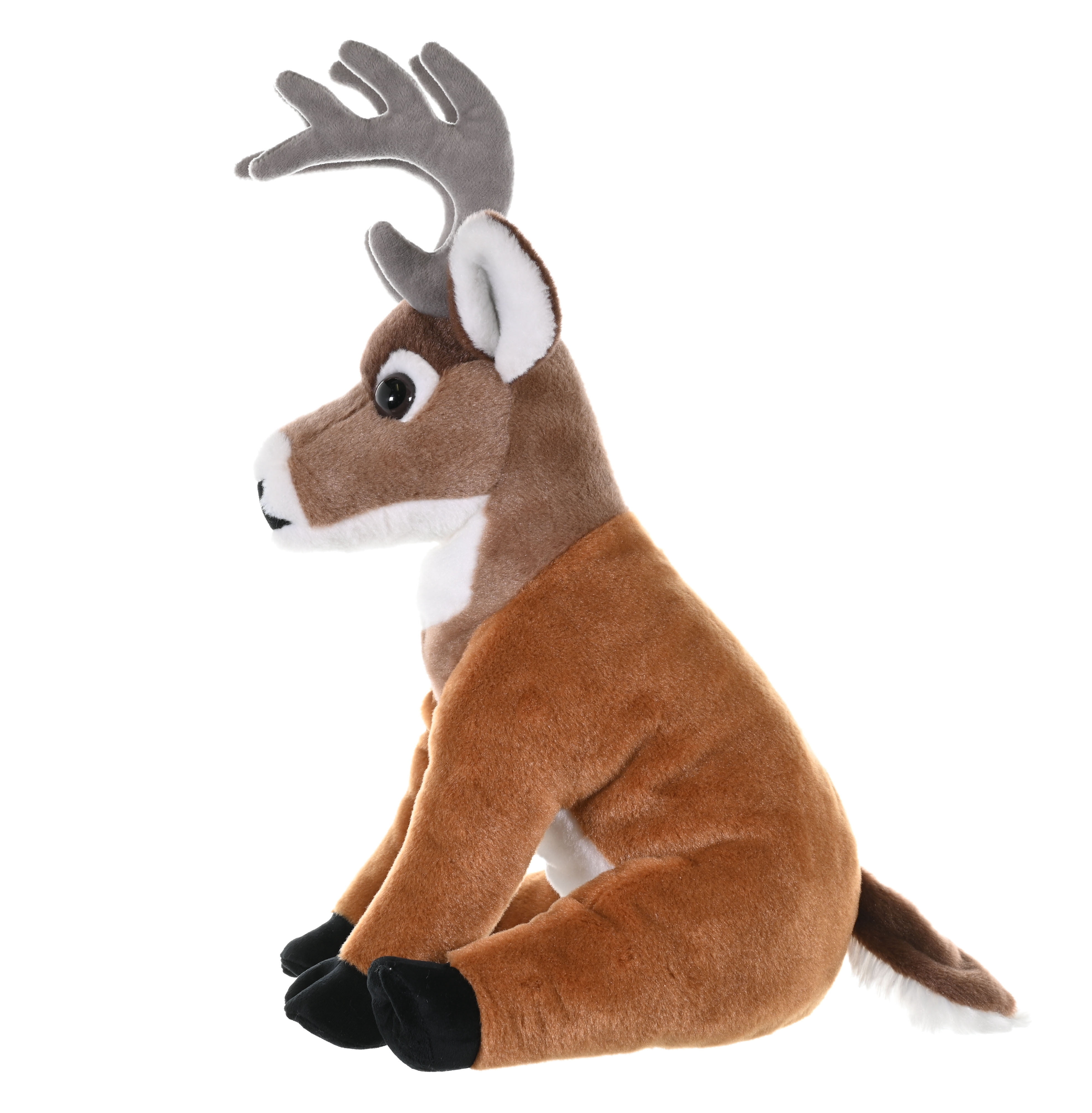 Wild Republic White Tailed Buck Plush, Stuffed Animal, Plush Toy, Gifts for Kids, Cuddlekins 12 Inches