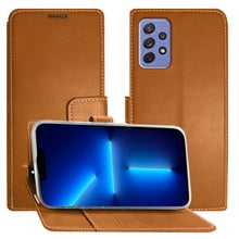 Funda Cartera Molan Cano Issue Diary Para Samsung Galaxy A52 Café Molan Cano Funda tipo de Cartera