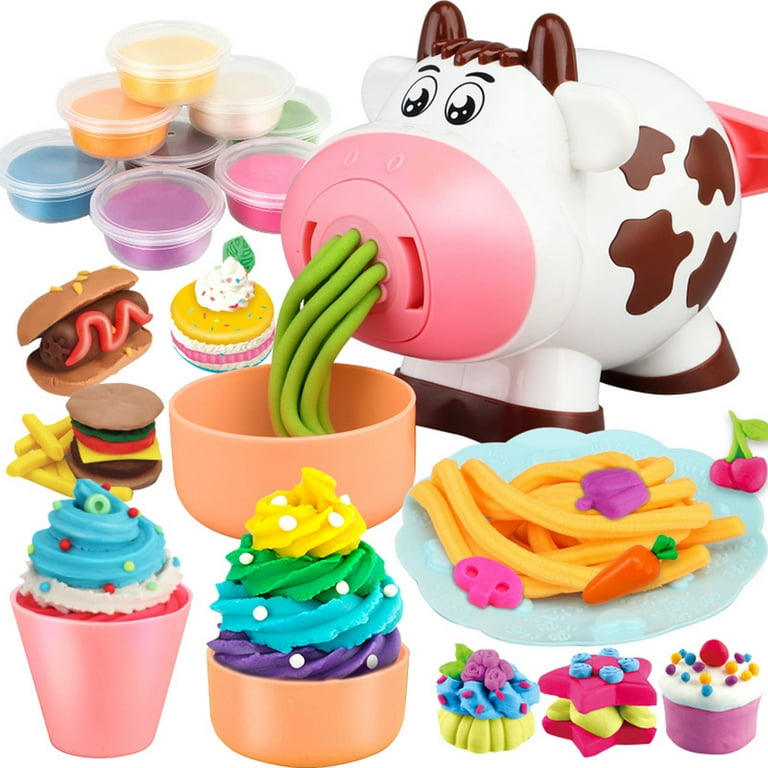 Farm Animals Playdough Sets for Ages Kids 4-8, Playdough Kit Farm Animal  Toys, Playdough Tool Set Safe & Non-Toxic Play Dough Toys Gifts for Kids  4-6