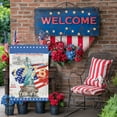 thumbnail image 4 of Boovnll 4th of July Garden Flag, 12x18" Red White Blue Double Sided Garden Flags Memorial Day Garden Flag for Outdoor, Yard, Garden, Independence Day Watercolor Decor, 4th of July Decorations, 4 of 6