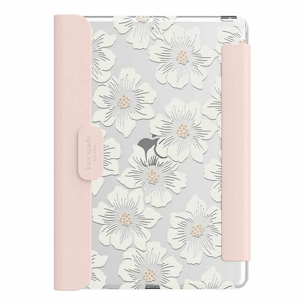 Kate Spade Protective Folio Case Hollyhock Floral for iPad  2021 9th  Gen/ 2020 8th Gen/iPad  2019 Cases 