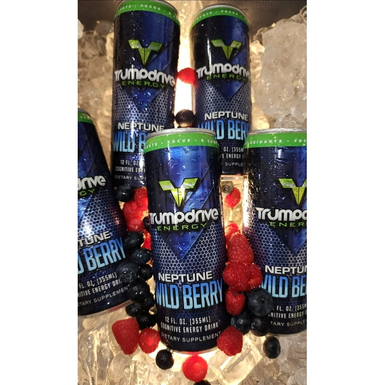 TRUMPDRIVE ENERGY Drink Nootropic Formula, Cognitive Neptune Wild